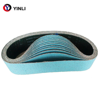 High Tensile Strength Abrasive Sanding Belt , 80 Grit Sanding Belt Green