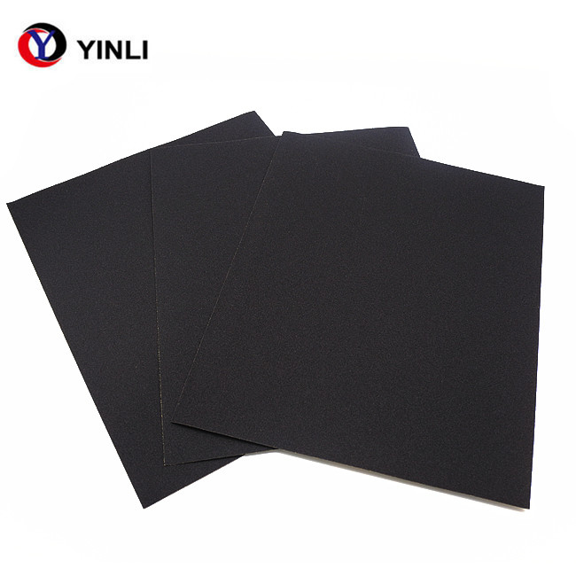Waterproof Abrasive Silicon Carbide Sandpaper For Glass 2000 Grit